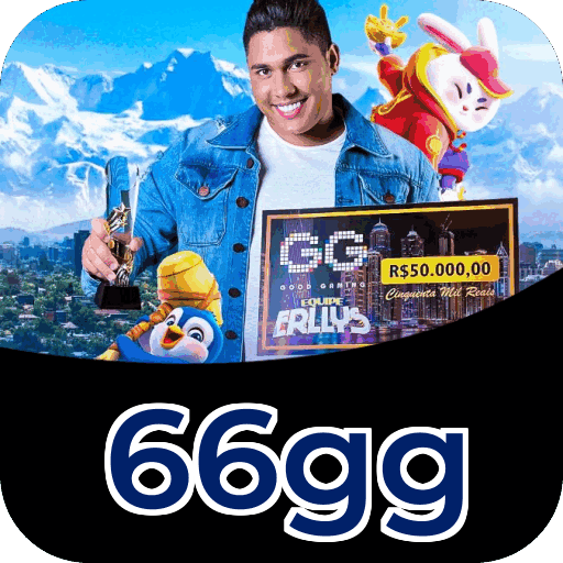 Plataforma 66gg mostrando interface moderna, jogos certificados e recursos de segurança licenciados